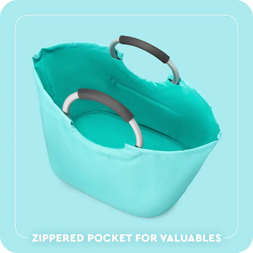 Flora Azul Loopi Tote Bag