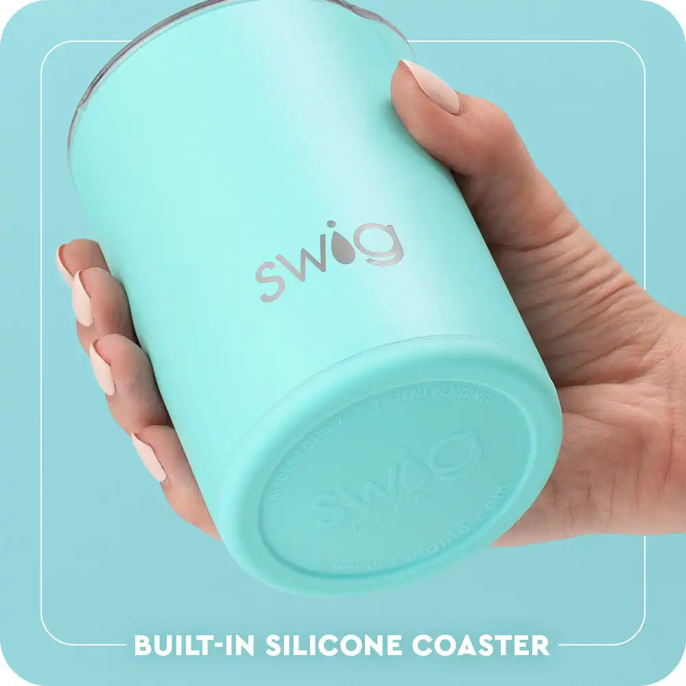 Aqua Short Tumbler 12oz