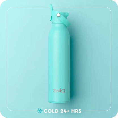 Black Flip + Sip Bottle 20oz