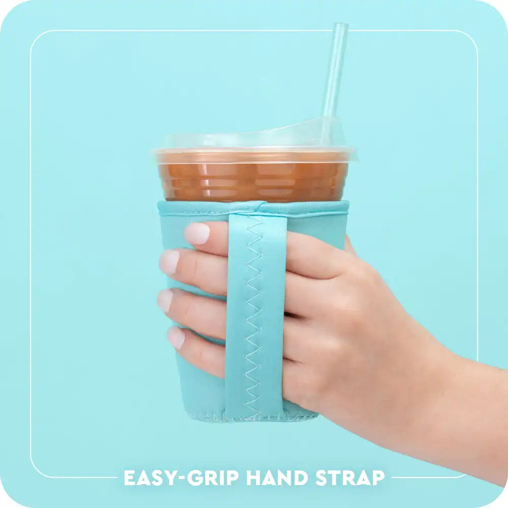 Gameday Gingham Royal Small Iced Cup Coolie