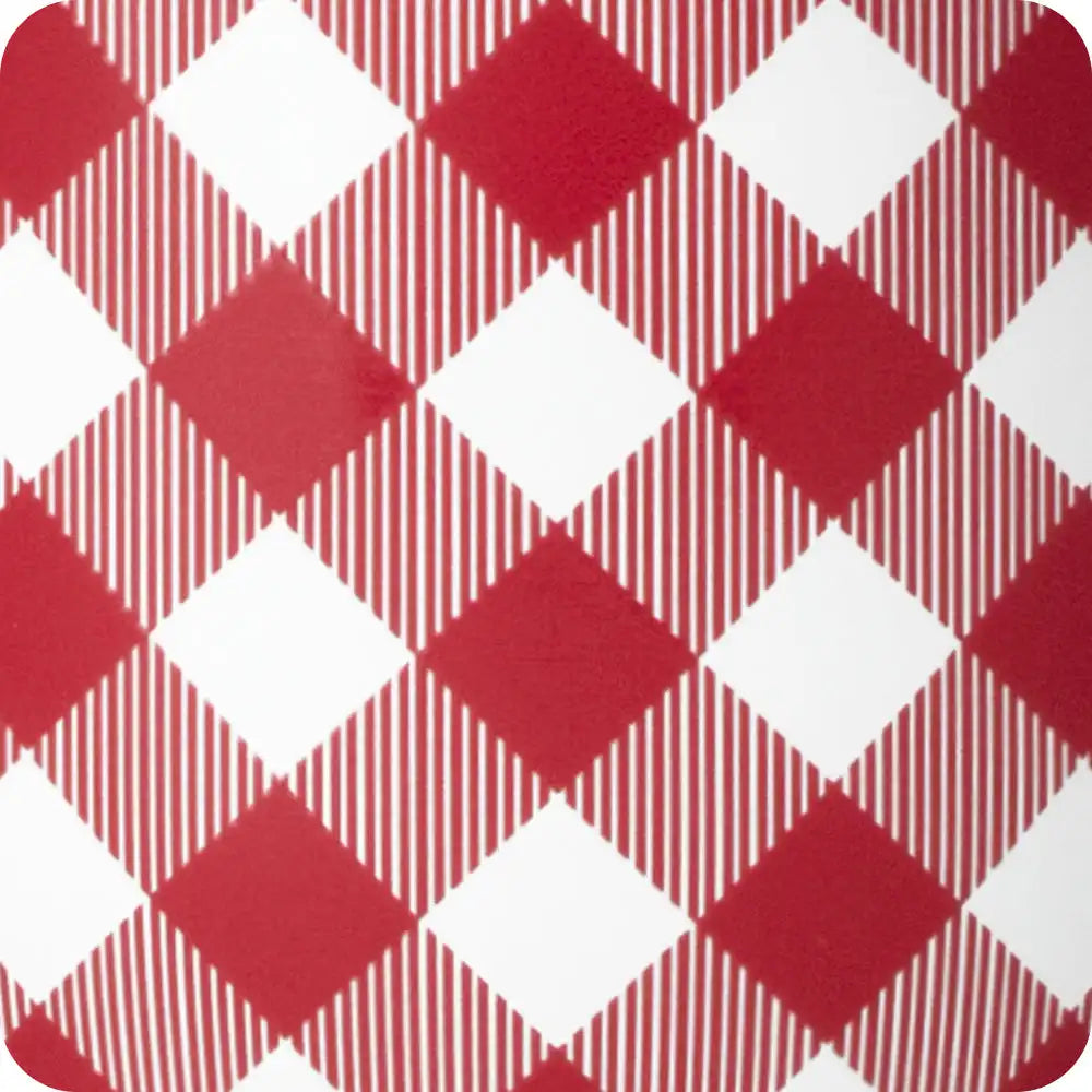 Gameday Gingham Crimson Mega Mug 30oz