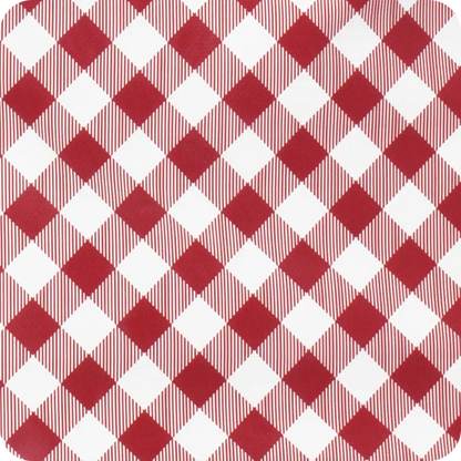 Gameday Gingham Crimson Loopi Tote Bag