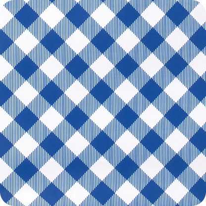 Gameday Gingham Royal + Red Loopi Tote Bag