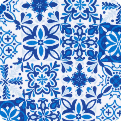 Indigo Tiles Medium Iced Cup Coolie