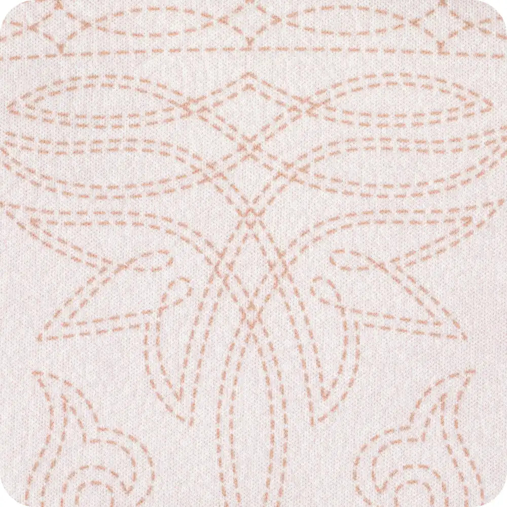 Saddle Stitch Cream Slim Can Coolie