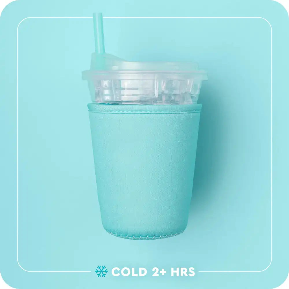 Gameday Gingham Royal Small Iced Cup Coolie