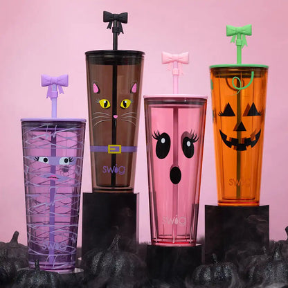 Boo Crew Ghost Plastic Tumbler 24oz