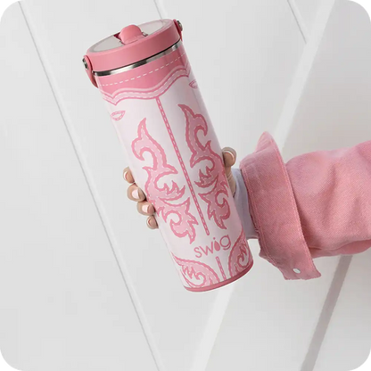Boot Scootin' Pink To-Go Tumbler 30oz