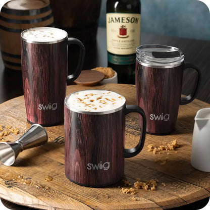 Bourbon Barrel Travel Mug 18oz