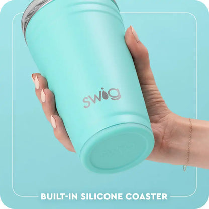 Gameday Gingham Red + Black Party Cup 24oz