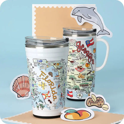 Georgia Travel Mug 22oz