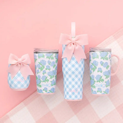 Gingham Stemless Wine 12oz
