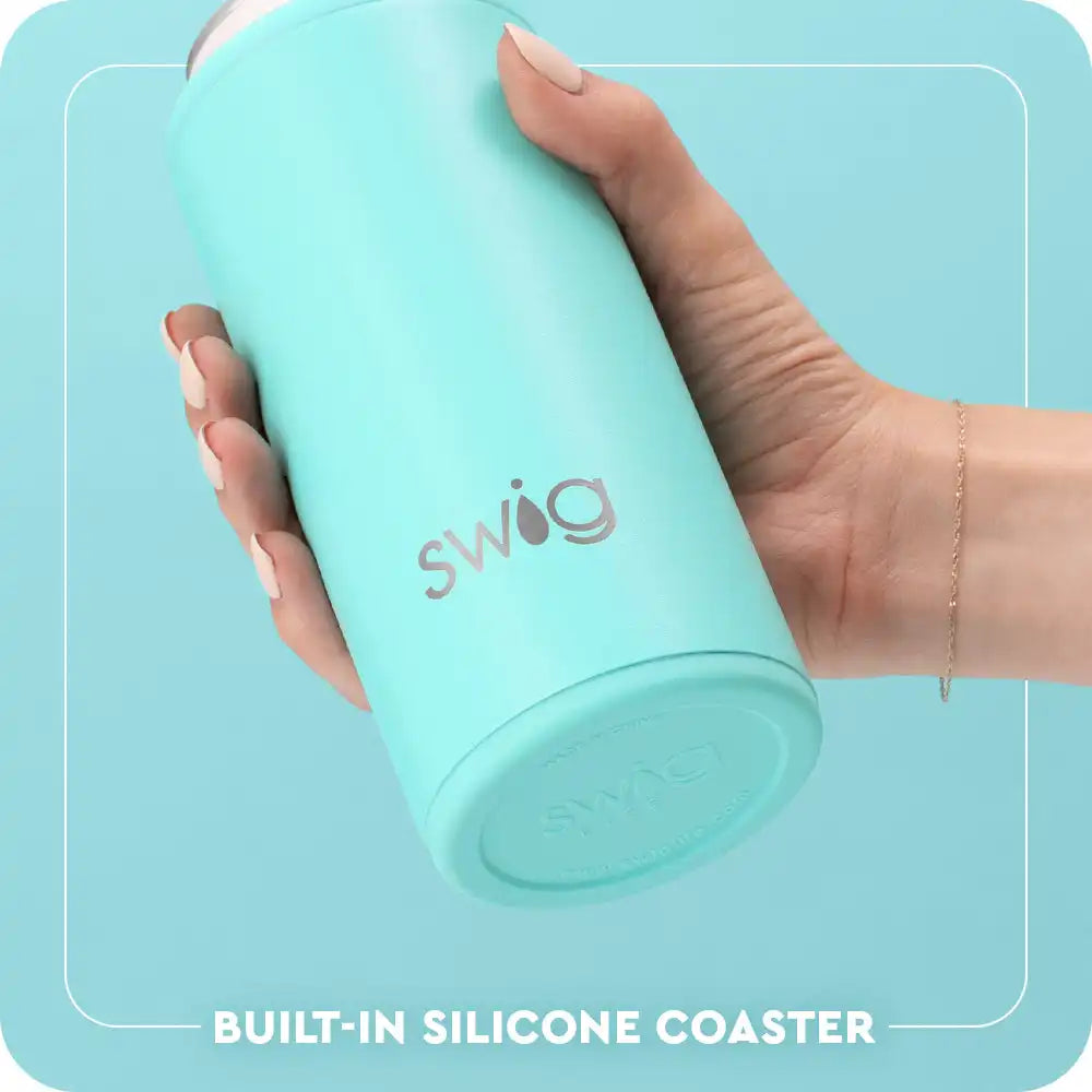 Crimson Skinny Can Cooler 12oz