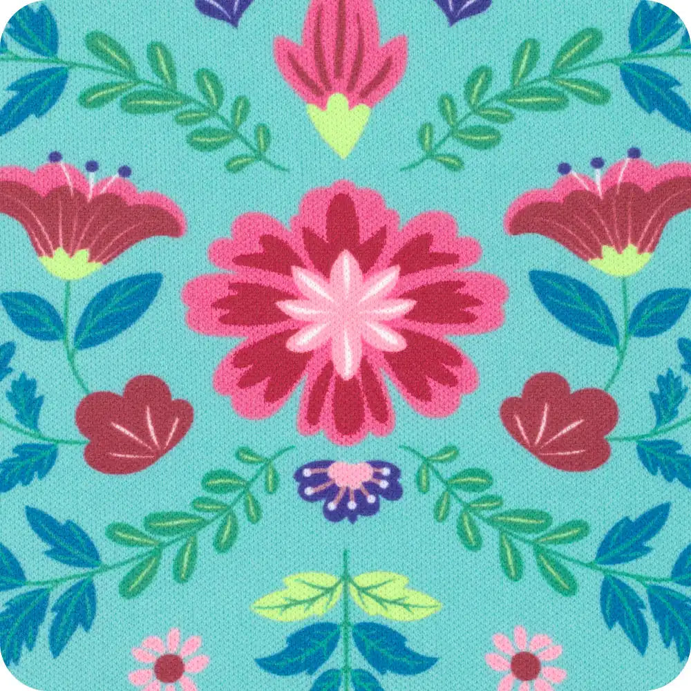 Flora Azul Large Iced Cup Coolie