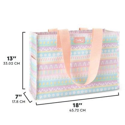 Bunny Trail Large Reusable Bag