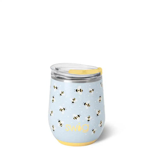 Busy Bee Stemless Wine 12oz