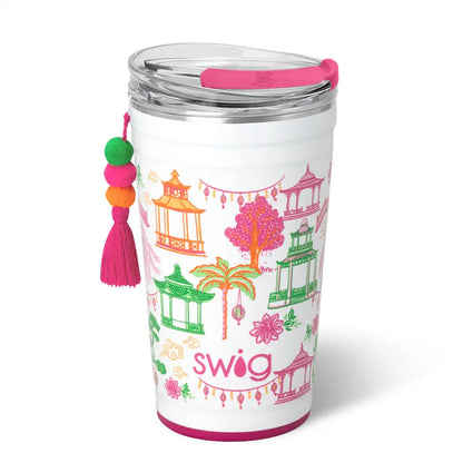 Pagoda Paradise Party Cup 24oz