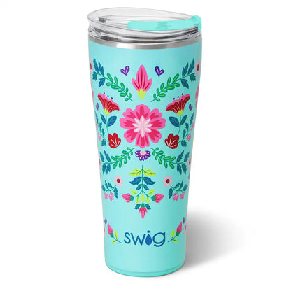 Flora Azul Tumbler 32oz