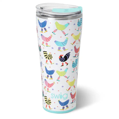 Funky Chicken Tumbler 32oz