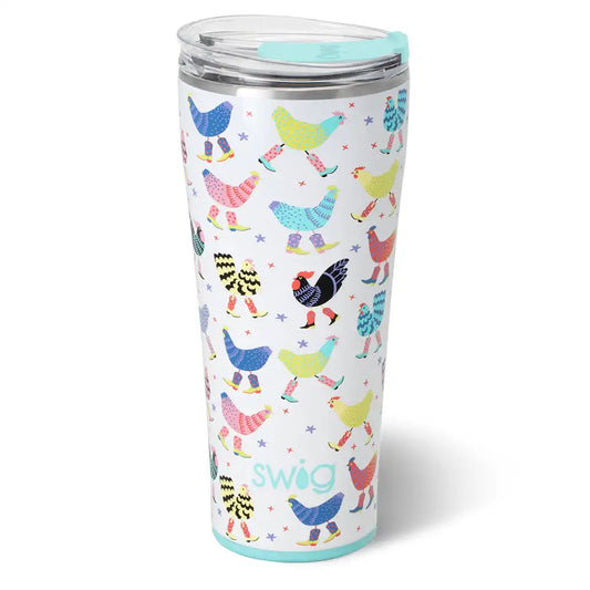 Funky Chicken Tumbler 32oz