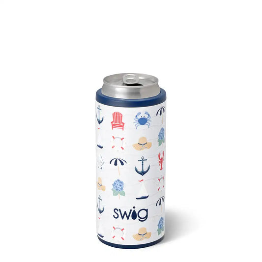 Shoreline Skinny Can Cooler 12oz