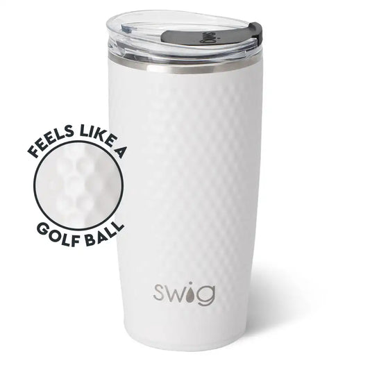 White Golf Ball Tumbler 22oz