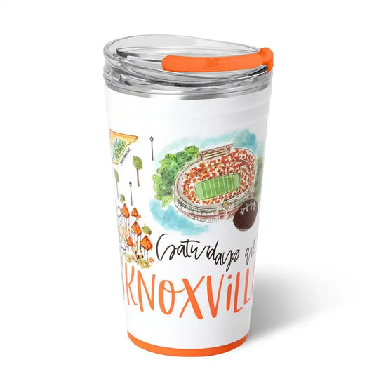Saturdays in Knoxville Party Cup 24oz