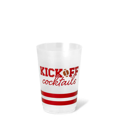 Kickoff Cocktails Crimson Frost Flex Cup 20oz (Set of 8)