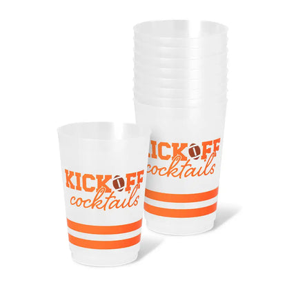 Kickoff Cocktails Orange Frost Flex Cup 20oz (Set of 8)