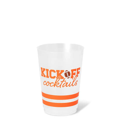 Kickoff Cocktails Orange Frost Flex Cup 20oz (Set of 8)