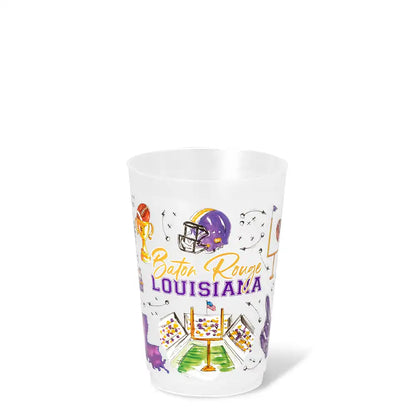 Tailgates in Baton Rouge Frost Flex Cup 20oz (Set of 8)