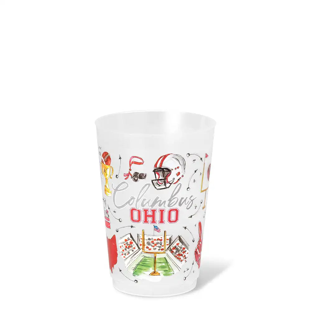 Tailgates in Columbus Frost Flex Cup 20oz (Set of 8)
