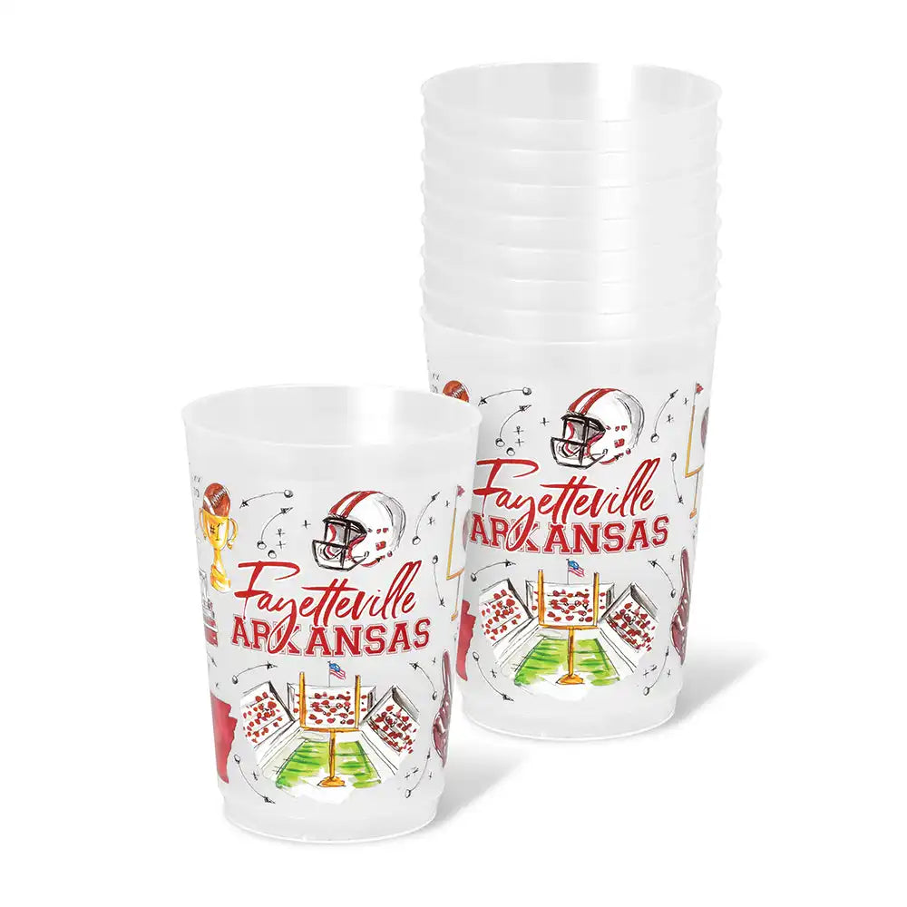 Tailgates in Fayetteville Frost Flex Cup 20oz (Set of 8)