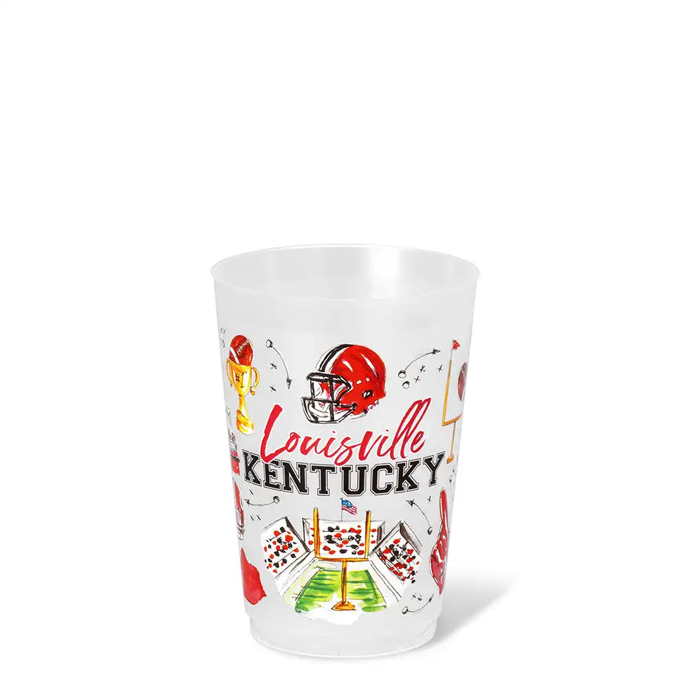 Tailgates in Louisville Frost Flex Cup 20oz (Set of 8)