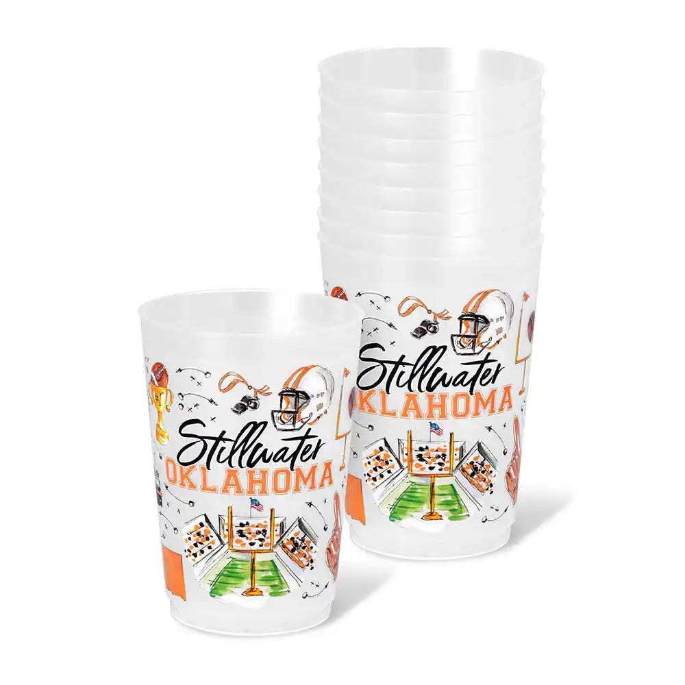Tailgates in Stillwater Frost Flex Cup 20oz (Set of 8)