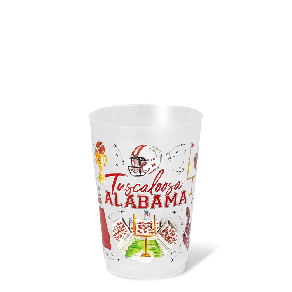 Tailgates in Tuscaloosa Frost Flex Cup 20oz (Set of 8)
