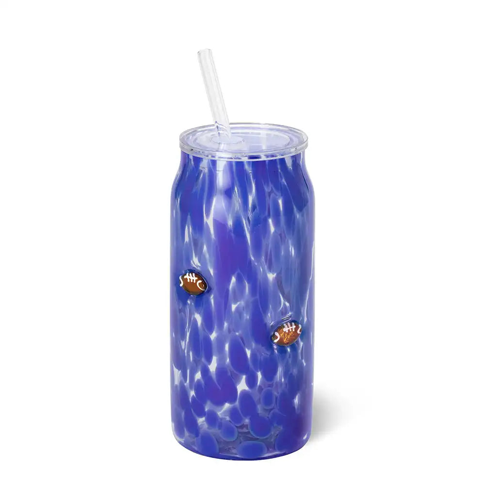 Royal Football Charm Glass 23oz