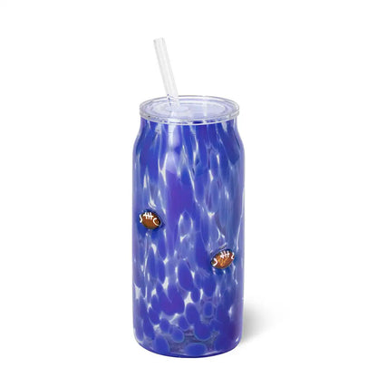 Royal Football Charm Glass 23oz
