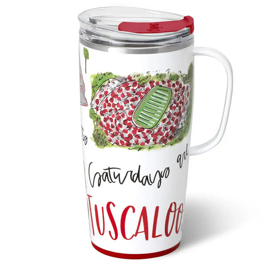 Saturdays in Tuscaloosa Travel Mug 22oz