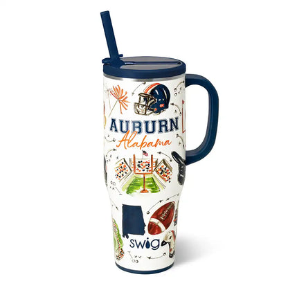Tailgates in Auburn Mega Mug 40oz