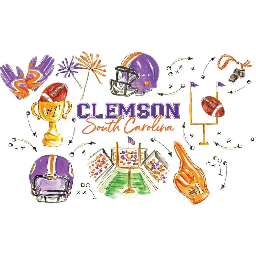 Tailgates in Clemson Party Cup 24oz