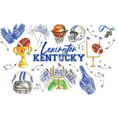 Tailgates in Lexington Frost Flex Cup 20oz (Set of 8)