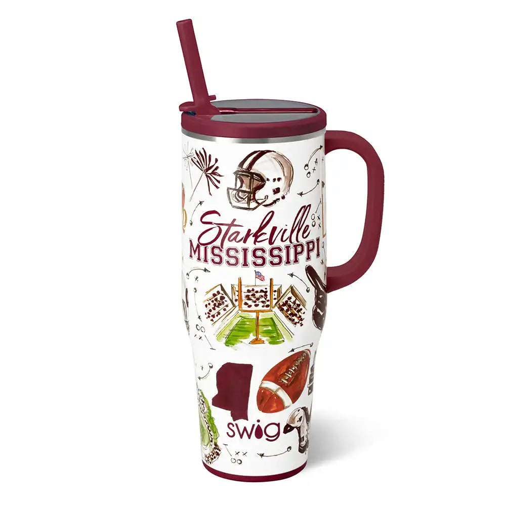 Tailgates in Starkville Mega Mug 40oz