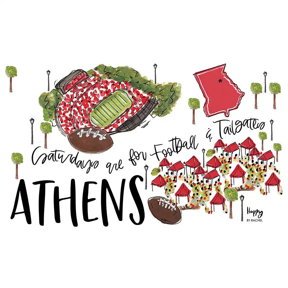 Saturdays in Athens Travel Mug 22oz