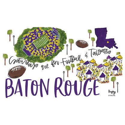 Saturdays in Baton Rouge Party Cup 24oz