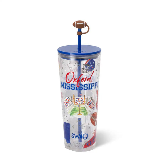 Tailgates in Oxford Plastic Tumbler 24oz