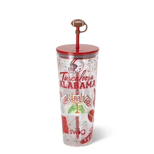Tailgates in Tuscaloosa Plastic Tumbler 24oz