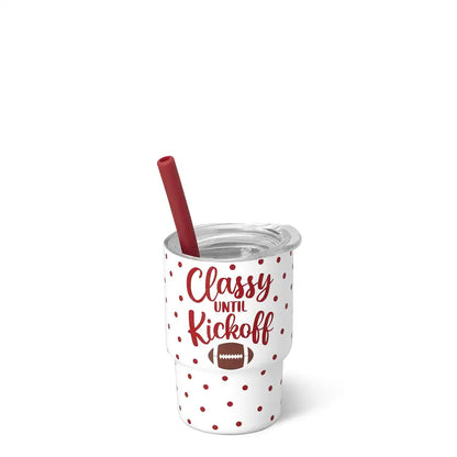 Classy 'Til Kickoff Crimson Swig Shot 2oz
