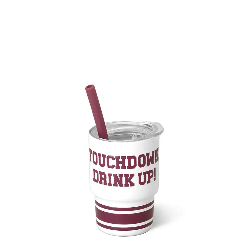 Touchdown Maroon Swig Shot 2oz