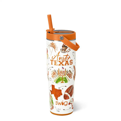 Tailgates in Austin To-Go Tumbler 30oz